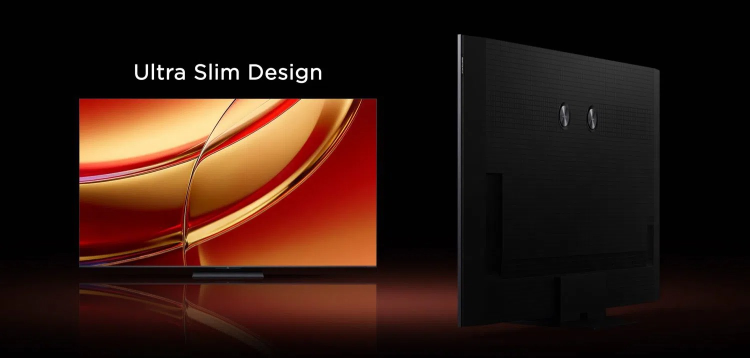 Tivi TCL 75Inch SQD-Mini LED 75C8L với thiết kế tần viền vô cực , sử dụng những vật liệu cao cấp trên tivi 